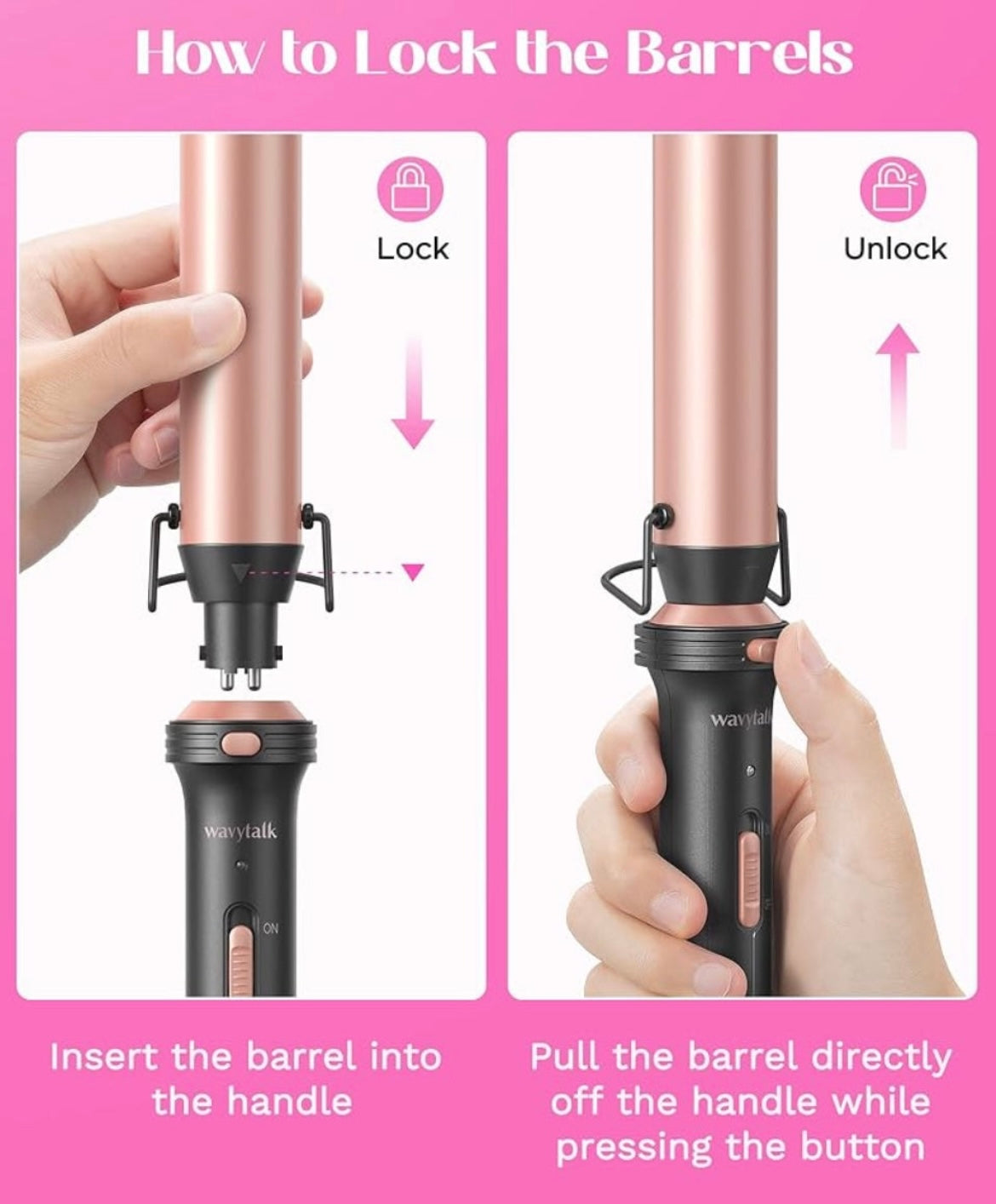 5 in 1 Curling Wand Set