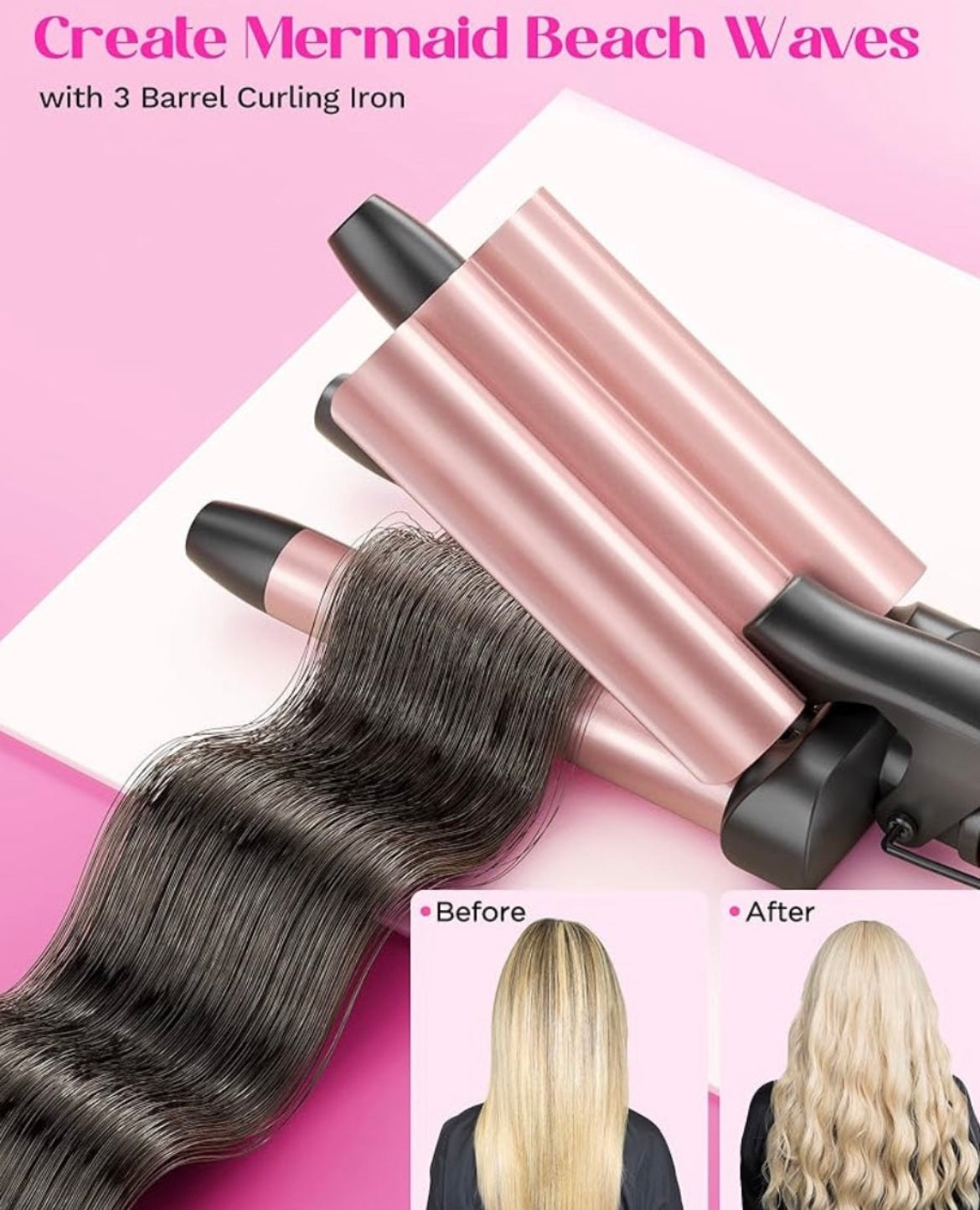 5 in 1 Curling Wand Set