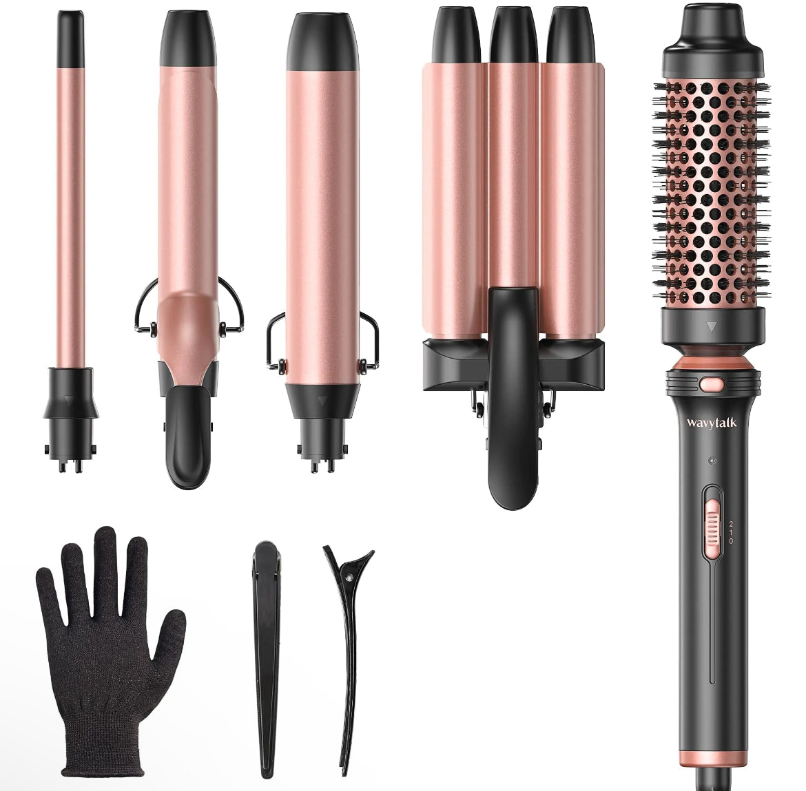 5 in 1 Curling Wand Set