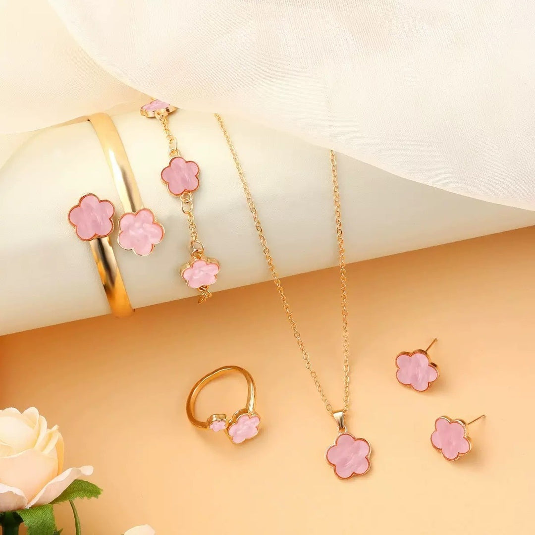 Five Petal Flower 5-piece Set