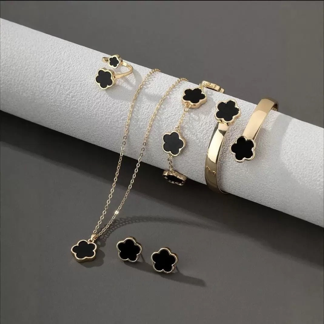 Five Petal Flower 5-piece Set